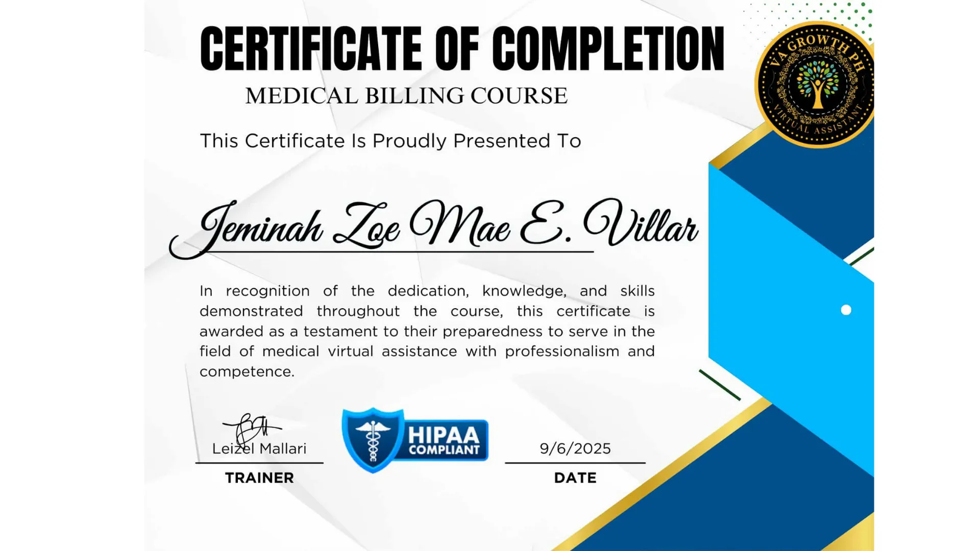 Healthcare Administration & Coordination Certification